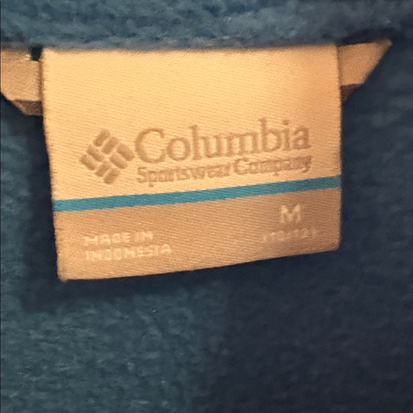 Columbia Vibrant Blue Fleece Jacket - Picture 2 of 3